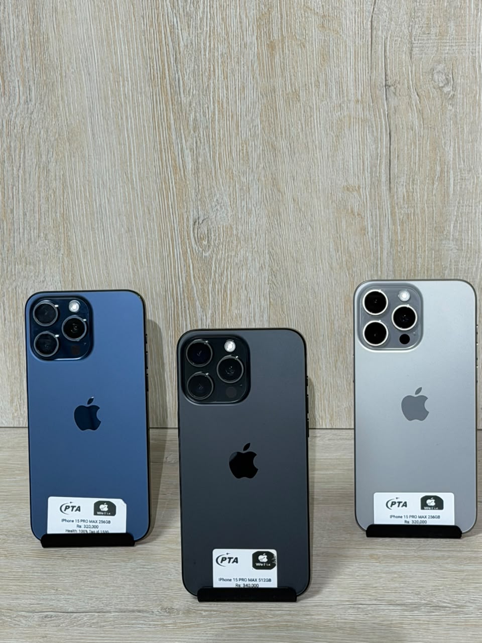 iPhone 15 Pro Max 256GB PTA Approved | 10/10 Condition | 91% Battery |