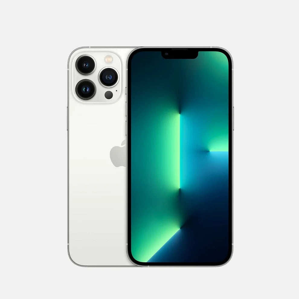 iPhone 13 Pro Max – Silver (256GB) – PTA Approved – 100% Battery – Like New Condition