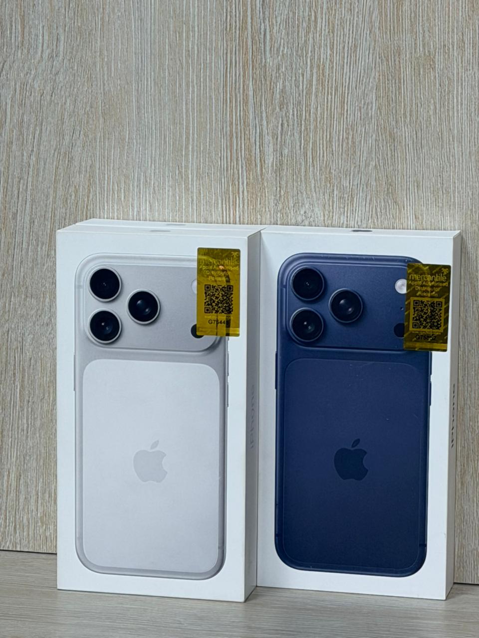iPhone 17 Pro 256GB PTA Approved – Box Pack | Silver & Blue