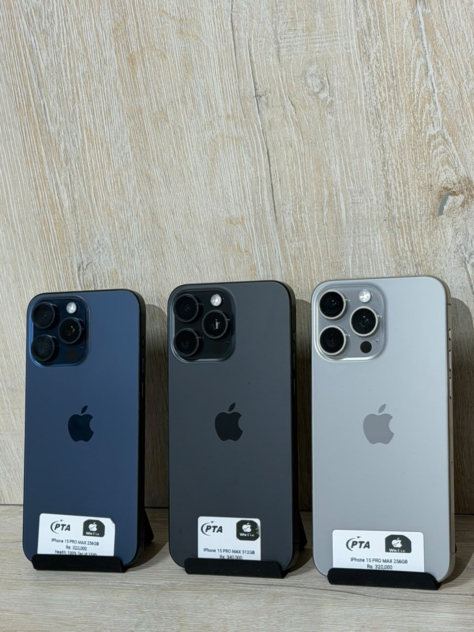 iPhone 15 Pro Max 256GB PTA Approved | 10/10 Condition | 91% Battery |